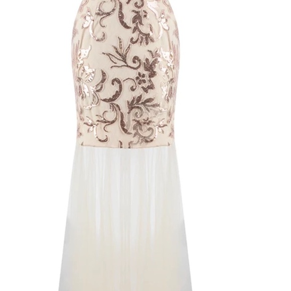 Mermaid blush dress - Picture 3 of 12